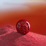 Buddha Stones Chinese Zodiac Year Of The Horse Carved Cinnabar Peaceful Blessing Bracelet