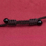 Buddha Stones Year Of The Horse Chinese Zodiac Engraved Design Cinnabar Blessing Rope Necklace Pendants
