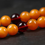 FREE Today: Meditation Tibetan Amber Round Bead Mala
