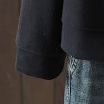 Buddha Stones Simple Plain V-Neck Buttons Down Design Women's Cotton Long Sleeve Jacket