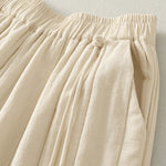 Buddha Stones Plain Cotton Polyester Thick Women's Pants With Pockets