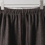 Buddha Stones Plain Cotton Lace-Up Design Thick Women's Pants With Pockets