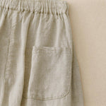 Buddha Stones Summer Elastic Waist Women's Capri Cropped Harem Pants With Pockets