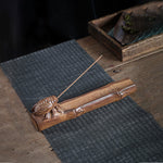 Buddha Stones Small Boat Cicada Home Decoration Incense Burner