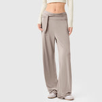Buddha Stones Casual Lace-up Breathable Sports Women's Wide Leg Pants