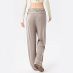 Buddha Stones Casual Lace-up Breathable Sports Women's Wide Leg Pants