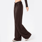 Buddha Stones Casual Lace-up Breathable Sports Women's Wide Leg Pants