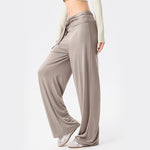 Buddha Stones Casual Lace-up Breathable Sports Women's Wide Leg Pants