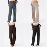Buddha Stones Casual Lace-up Breathable Sports Women's Wide Leg Pants