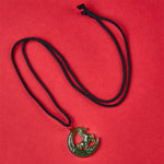 Buddha Stones Chinese Zodiac Year Of The Horse Charm Carved Jade Luck Prosperity Necklace Pendants