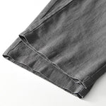 Buddha Stones Fall Solid Drawstring Zipper Men's Linen Wide Leg Pants With Pockets