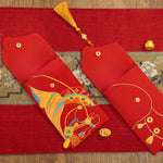 Buddha Stones Embroidery Year Of The Horse 2026 New Year Tassel Chinese Red Envelope
