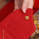 Buddha Stones Embroidery Year Of The Horse 2026 New Year Tassel Chinese Red Envelope