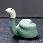 Buddha Stones Chinese Zodiac Ceramic Tea Pet Home Decoration