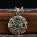 FREE Today: Protection and Courage Titanium Steel Evil Eye Necklace Pendants