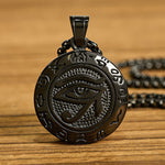 FREE Today: Protection and Courage Titanium Steel Evil Eye Necklace Pendants