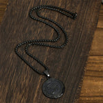 FREE Today: Protection and Courage Titanium Steel Evil Eye Necklace Pendants