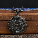 FREE Today: Protection and Courage Titanium Steel Evil Eye Necklace Pendants