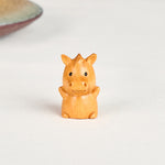 Buddha Stones "Hoping You Success and Good Luck" Mini Year of the Horse Linden Wood Prosperity Decoration Includes Gift Message Card