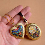 Buddha Stones Copper Kwan Yin Avalokitesvara Zakiram Wealth Pendant Necklace