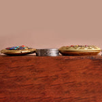 Buddha Stones Copper Kwan Yin Avalokitesvara Zakiram Wealth Pendant Necklace