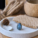 Buddha Stones Ganesh Elephant Figurine Natural Labradorite Healing Protection Statue Home Decoration
