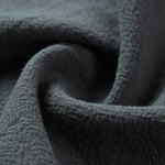 Buddha Stones Summer V-Neck Frog-Button Short Sleeve Clouds Embroidery Cotton Linen Men's Shirt