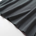 Buddha Stones Summer V-Neck Frog-Button Short Sleeve Clouds Embroidery Cotton Linen Men's Shirt