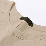 Buddha Stones Summer Casual Crew Neck Men's Half Sleeve Cotton Linen T-Shirt