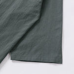 Buddha Stones Summer V-Neck Lapel Half Sleeve Cotton Linen Men's Shirt