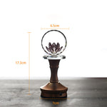 Buddha Stones Lotus Copper Brass New Beginning Home Decoration