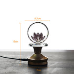 Buddha Stones Lotus Copper Brass New Beginning Home Decoration