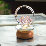 Buddha Stones Lotus Copper Brass New Beginning Home Decoration
