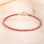Buddha Stones 925 Sterling Silver Keep Away Evil Spirits Bracelet