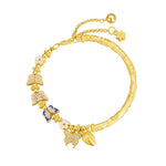 Buddha Stones 925 Sterling Silver Butterfly Flower Balance Bracelet