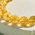 Buddha Stones Natural Citrine PiXiu Prosperity Protection Bracelet