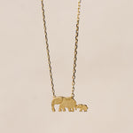 Buddha Stones "FOR DEAREST MOTHER" Elephant 925 Sterling Silver Necklace Pendants Includes Gift Message Card