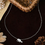 Buddha Stones "FOR DEAREST MOTHER" Elephant 925 Sterling Silver Necklace Pendants Includes Gift Message Card