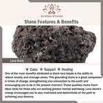 Buddha Stones 3pcs "Find Your Quiet Center" Fire Agate Clarity Bracelet Includes Gift Message Card