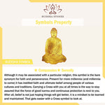 Buddha Stones Resin Small Prayer Ksitigarbha Buddha Compassion Meditation Statue
