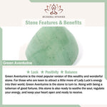 FREE Today: Luck and Self-care Green Aventurine Red String Bracelet