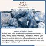 Buddha Stones "Step Into Luck and Wisdom" 777 Angel Number Heart-Shaped Enlightenment Crystal Palm Stone Decor Includes Gift Message Card