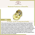 Buddha Stones Bone PiXiu Braided Rope Luck Bracelet