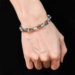 Buddha Stones Chain Chunky Braided Strengthen Cuban Bracelet