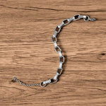 Buddha Stones Chain Chunky Braided Strengthen Cuban Bracelet