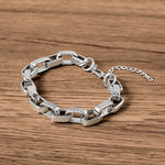 Buddha Stones Chain Chunky Braided Strengthen Cuban Bracelet