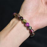 FREE Today: Self Confidence and Protection Red Tiger Eye Colorful Bead Bracelet