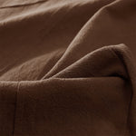 Buddha Stones Color Contrast Corduroy Cotton Women's Thermal Fleece-Lined Harem Pants With Pockets