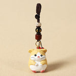 FREE Today: Wisdom and Peace Chinese Zodiac Linden Wood Engraved Plum Blossom Peace Safe Om Mani Padme Hum Key Chain