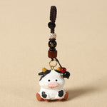 FREE Today: Wisdom and Peace Chinese Zodiac Linden Wood Engraved Plum Blossom Peace Safe Om Mani Padme Hum Key Chain